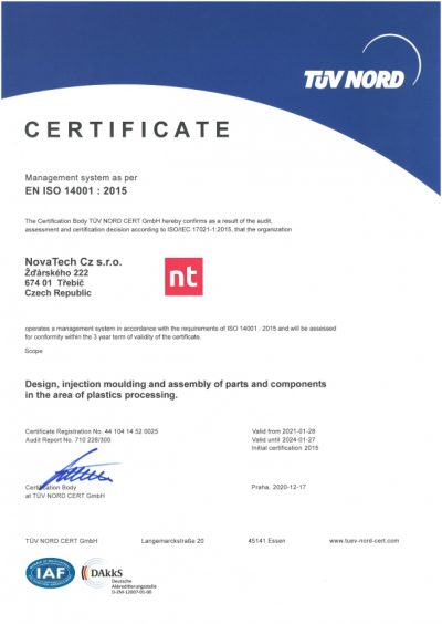 certifikát